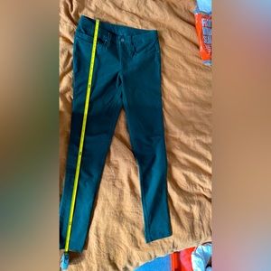 Lululemon ABC skinny pants olive green